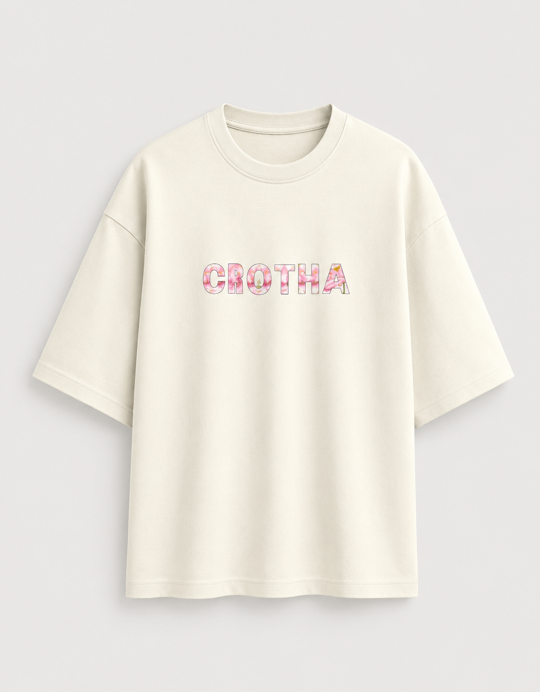 FLOW WITHOUT FEAR OVERSIZED TERRY T-SHIRT