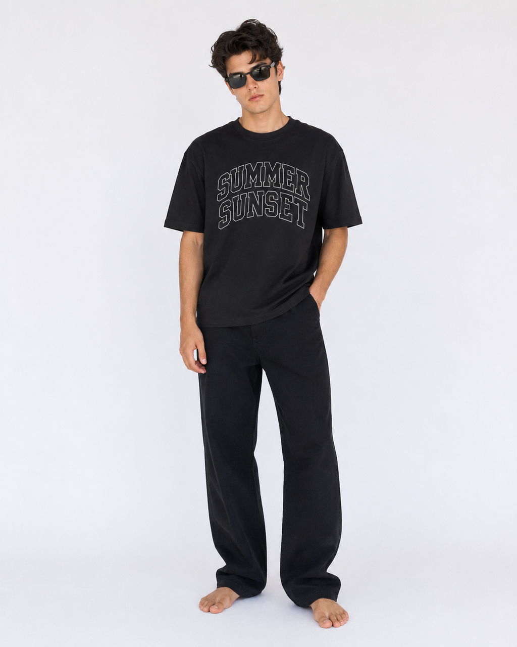 SUMMER SUNSET OVERSIZED T-SHIRT