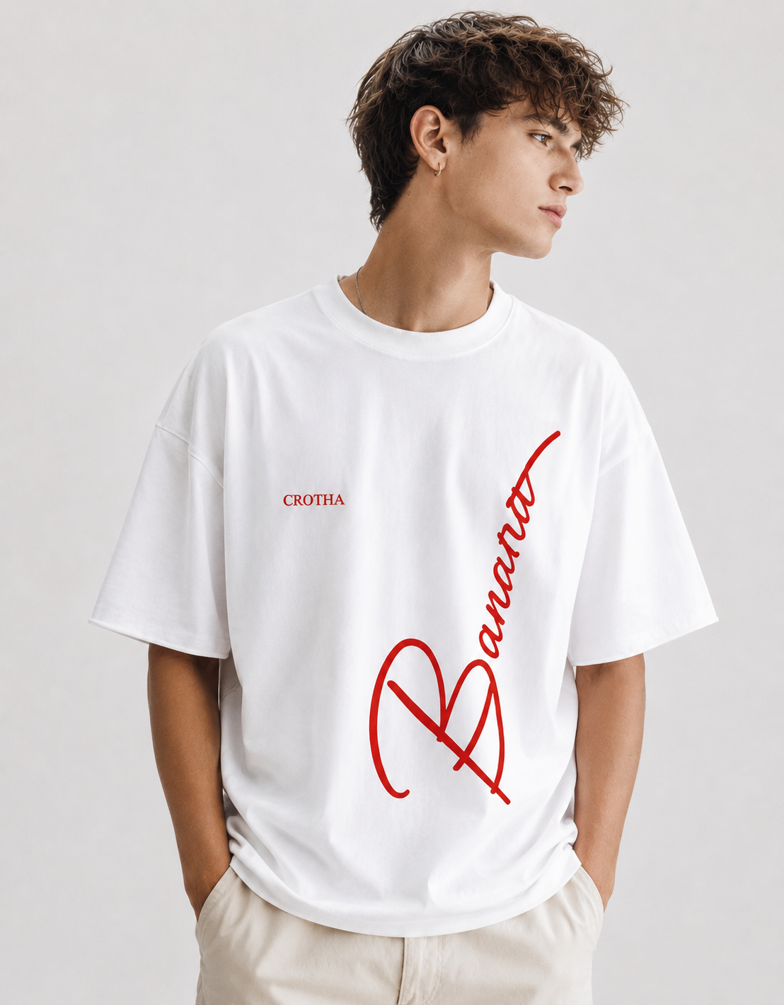 SIGNATURE SCRIPT OVEESIZED T-SHIRT