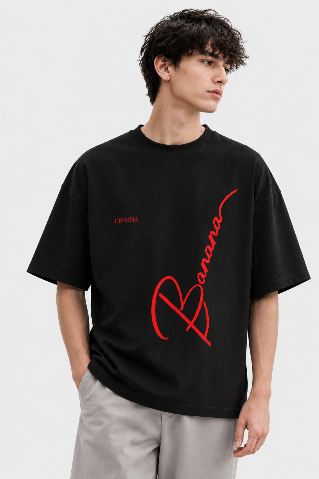 SIGNATURE SCRIPT OVEESIZED T-SHIRT